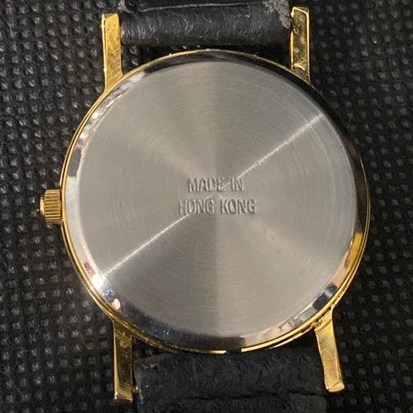 Vintage Starlight unisex Hair dresser Shears watch genuine leather Band - used - Picture 3 of 9